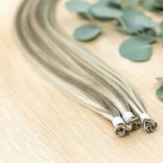 30 INCH CUSTOM HANDTIED NOW SOLD IN 100 GRAM BUNDLE PACKS WITH 5 WEFTS IN EACH ORDER. CUSTOM ORDERS MAY TAKE 2 WEEKS FOR ORDERING PLUS SHIPPING TO ARRIVE. HANDTIED HAIR EXTENSIONS ARE A LUXURY EXTENSION AS THEY ARE THE MOST NATURAL & ORGANICALLY MADE WITH