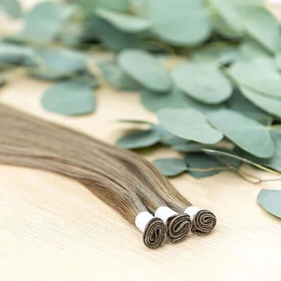 30 INCH CUSTOM HANDTIED NOW SOLD IN 100 GRAM BUNDLE PACKS WITH 5 WEFTS IN EACH ORDER. CUSTOM ORDERS MAY TAKE 2 WEEKS FOR ORDERING PLUS SHIPPING TO ARRIVE. HANDTIED HAIR EXTENSIONS ARE A LUXURY EXTENSION AS THEY ARE THE MOST NATURAL & ORGANICALLY MADE WITH