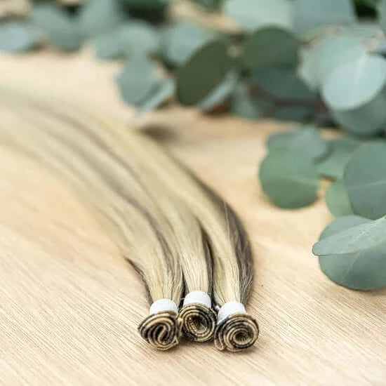 30 INCH CUSTOM HANDTIED NOW SOLD IN 100 GRAM BUNDLE PACKS WITH 5 WEFTS IN EACH ORDER. CUSTOM ORDERS MAY TAKE 2 WEEKS FOR ORDERING PLUS SHIPPING TO ARRIVE. HANDTIED HAIR EXTENSIONS ARE A LUXURY EXTENSION AS THEY ARE THE MOST NATURAL & ORGANICALLY MADE WITH