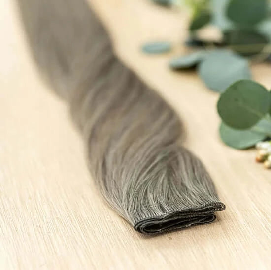 30 INCH CUSTOM HIBER NOW SOLD IN 100 GRAM BUNDLE PACKS WITH 2 WEFTS IN EACH ORDER. CUSTOM ORDERS MAY TAKE 2 WEEKS FOR ORDERING PLUS SHIPPING TO ARRIVE. HIBER WEFTS CAN BE CUSTOM SIZED, CUT, NO RETURN EDGE HAIR AND HAVE A SEAMLESS FINE ROOT BASE. OUR CUSTO