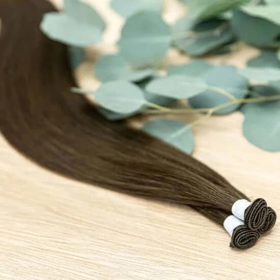 30 INCH CUSTOM HANDTIED NOW SOLD IN 100 GRAM BUNDLE PACKS WITH 5 WEFTS IN EACH ORDER. CUSTOM ORDERS MAY TAKE 2 WEEKS FOR ORDERING PLUS SHIPPING TO ARRIVE. HANDTIED HAIR EXTENSIONS ARE A LUXURY EXTENSION AS THEY ARE THE MOST NATURAL & ORGANICALLY MADE WITH