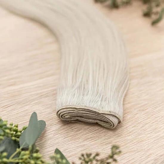 26 INCH CUSTOM MACHINE NOW SOLD IN 100 GRAM BUNDLE PACKS WITH 2 WEFTS IN EACH ORDER. CUSTOM ORDERS MAY TAKE 2 WEEKS FOR ORDERING PLUS SHIPPING TO ARRIVE. MACHINE WEFTS GIVE THE HIGHEST WEFT DENSITY, ALONG WITH THE ABILITY TO BE CUSTOM SIZED, COLORED AND C