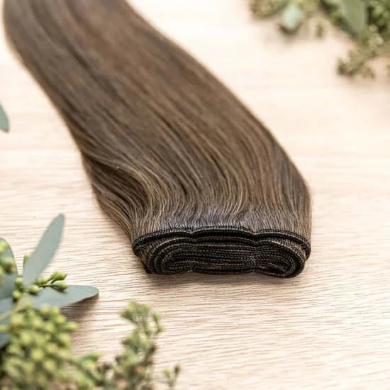 26 INCH CUSTOM MACHINE NOW SOLD IN 100 GRAM BUNDLE PACKS WITH 2 WEFTS IN EACH ORDER. CUSTOM ORDERS MAY TAKE 2 WEEKS FOR ORDERING PLUS SHIPPING TO ARRIVE. MACHINE WEFTS GIVE THE HIGHEST WEFT DENSITY, ALONG WITH THE ABILITY TO BE CUSTOM SIZED, COLORED AND C