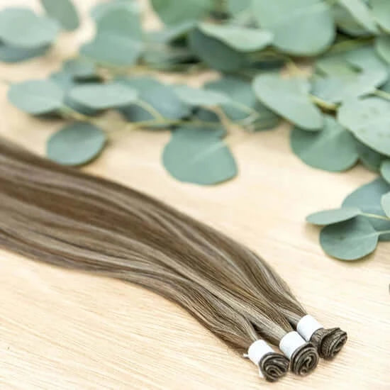 30 INCH CUSTOM HANDTIED NOW SOLD IN 100 GRAM BUNDLE PACKS WITH 5 WEFTS IN EACH ORDER. CUSTOM ORDERS MAY TAKE 2 WEEKS FOR ORDERING PLUS SHIPPING TO ARRIVE. HANDTIED HAIR EXTENSIONS ARE A LUXURY EXTENSION AS THEY ARE THE MOST NATURAL & ORGANICALLY MADE WITH